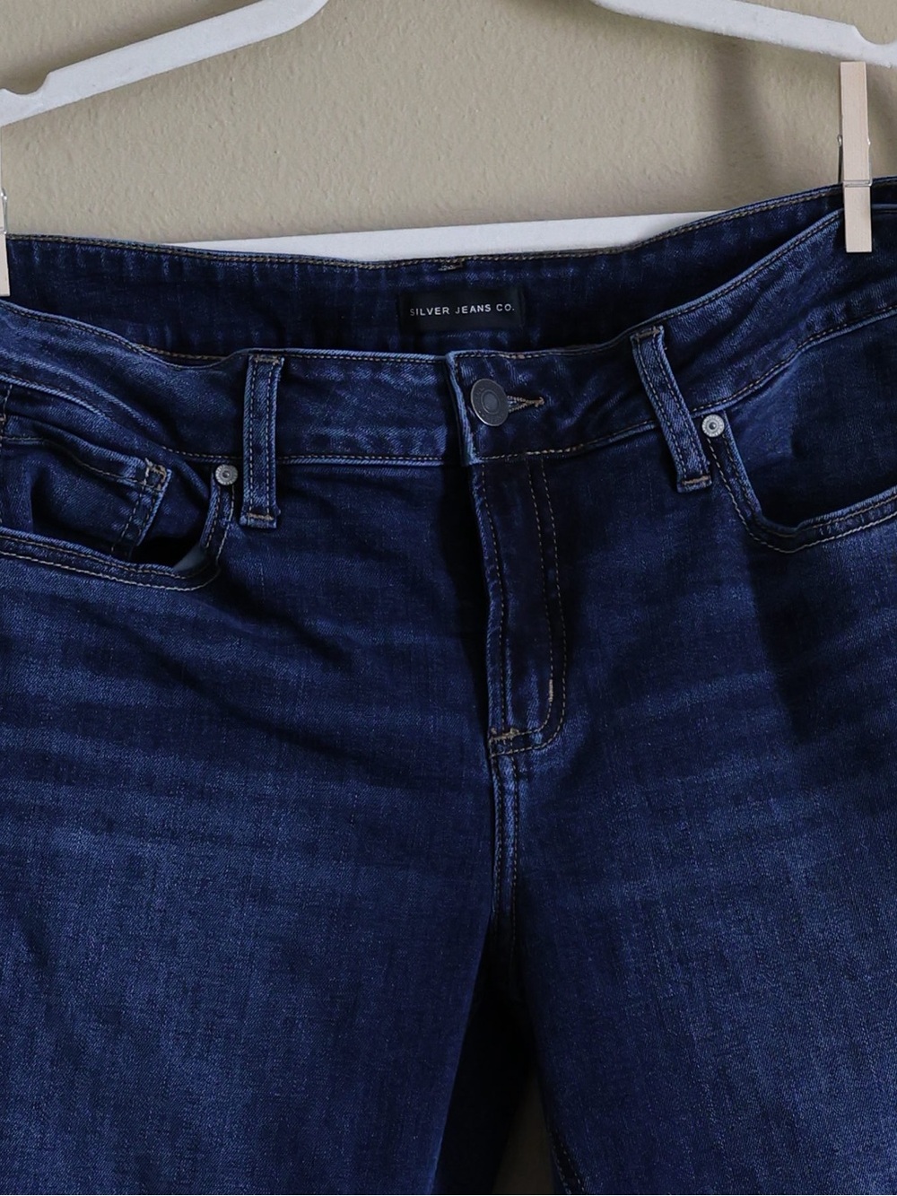 Silver Jeans Co Dark Wash Bootcut Jeans W31 L31 - Picture 3 of 3